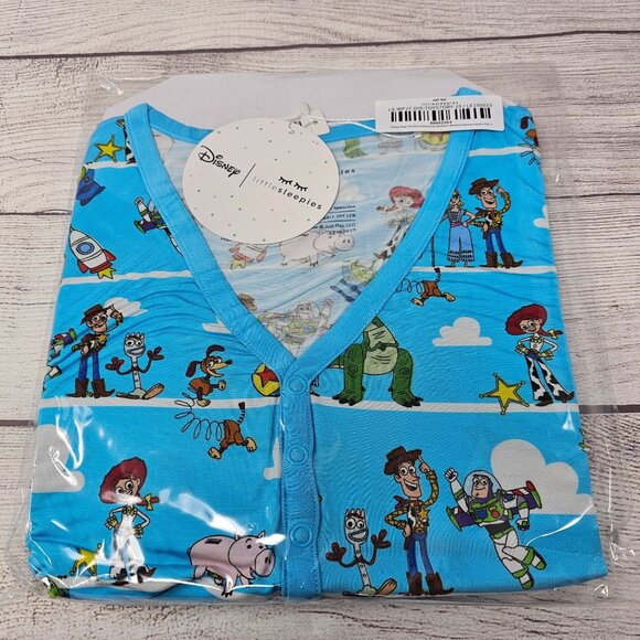 Little Sleepies Other - NIB Little Sleepies Disney Pixar Toy Story Adventures Women's Pajama Top Size Lg